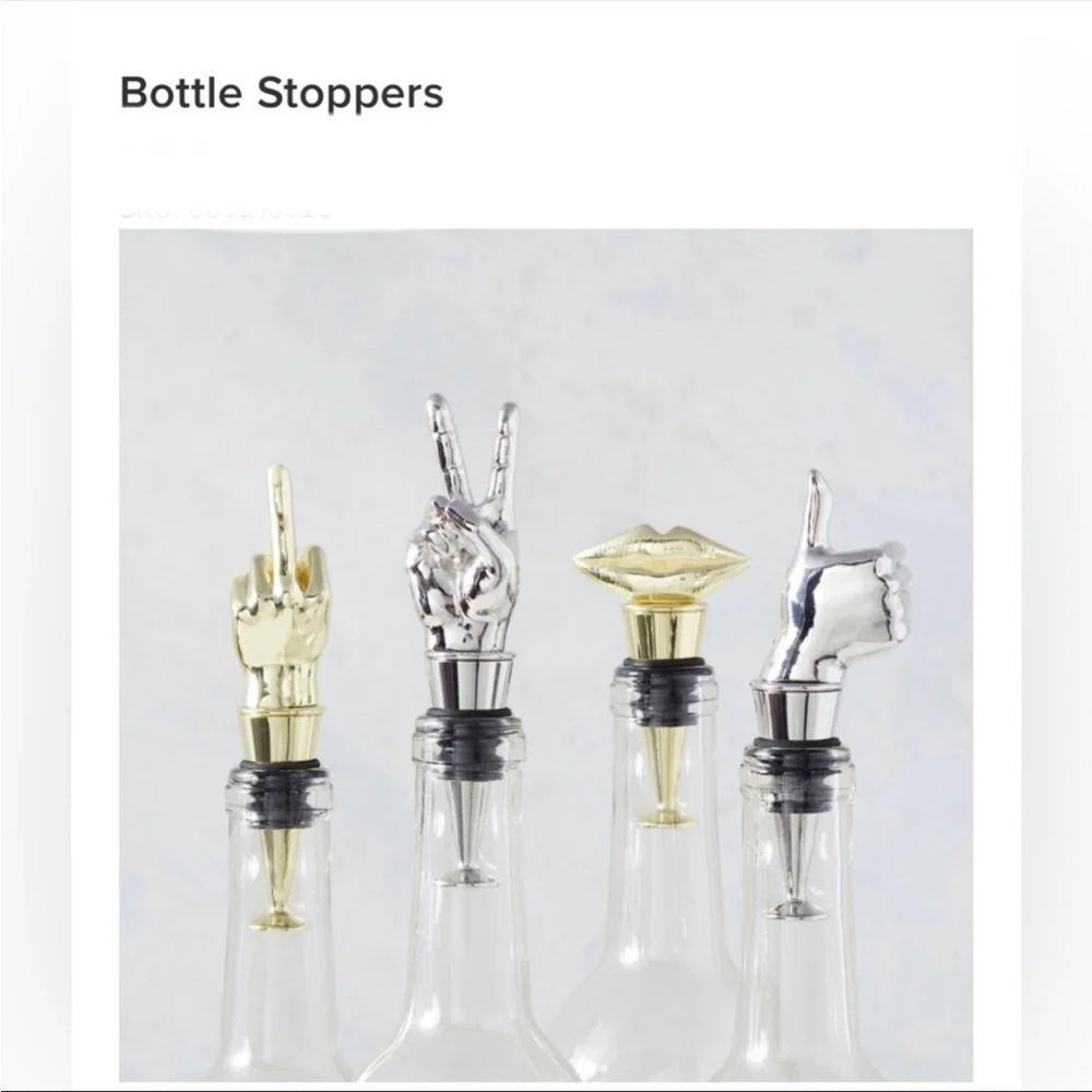 Z Galleris lips bottle stoppers size 3”